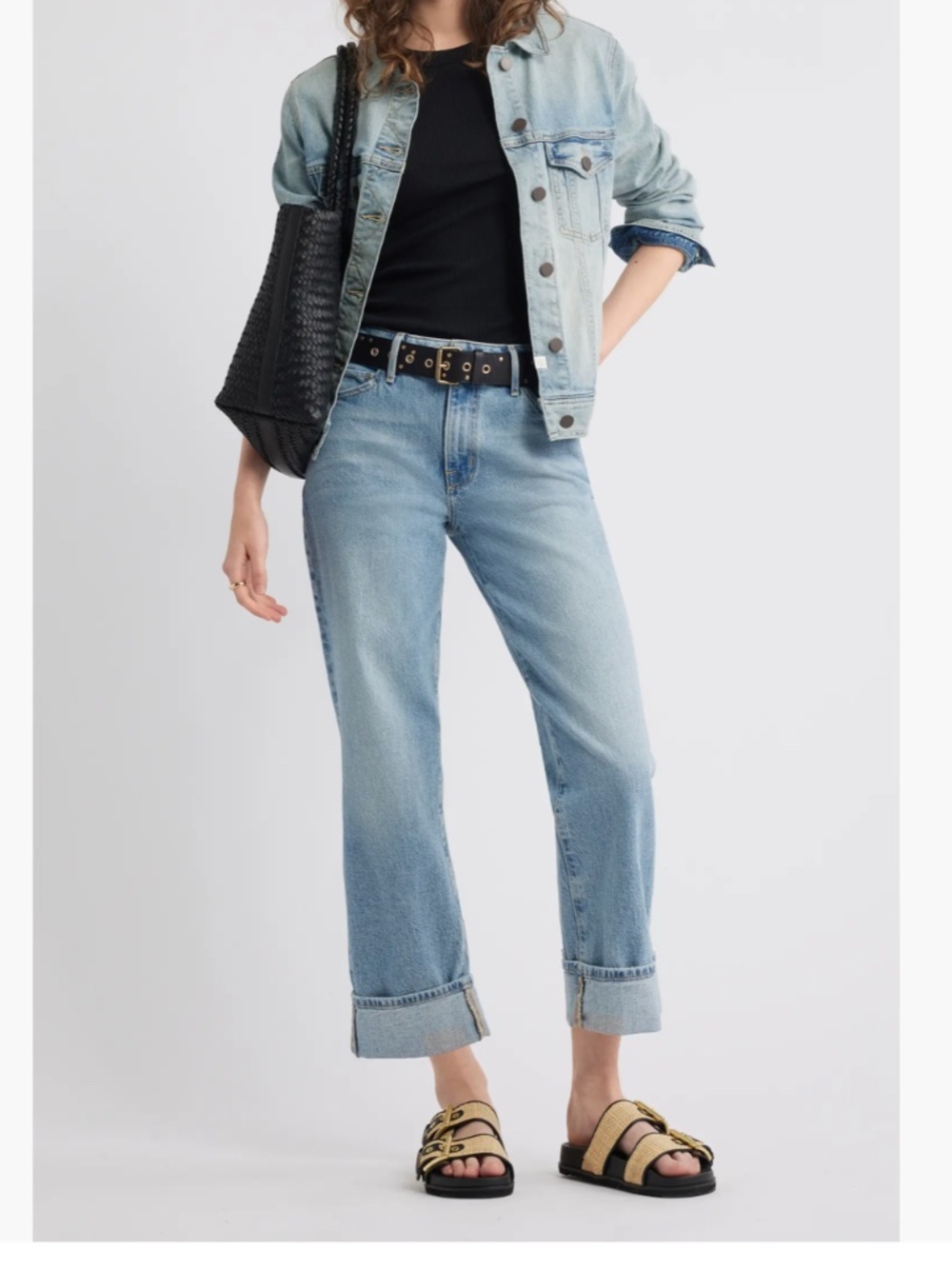 Relaxed Fit Jeans in Light Blue